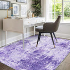 RELEANY Washable Area Rugs 5'x7' Non-Slip Modern Abstract Soft - Image 7
