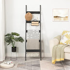 HOOBRO Blanket Ladder, 5-Tier Towel Rack - Image 6
