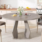 IBF Round Dining Table, Farmhouse Pedestal Dining Tables - Image 8