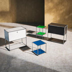 Modern Storage Cabinet Sideboard Versatile Free-Standing Organizer Cabinets - Image 9