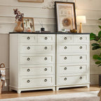 Joaxswe Farmhouse 6 Drawer Dresser - Image 6