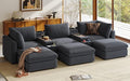 LINSY HOME Oversized Modular Sofa, Cloud Sectional Couch by LINSYHOME