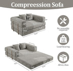 BSHOMGI 4 in 1 Futon Sofa Bed Queen Size - Image 2