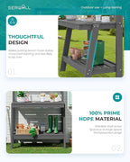SERWALL Potting Bench Outdoor - Image 7