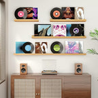 Floating Shelves for Wall, 48 inch Wood Floating Shelves Set of 2, Picture - Image 4