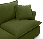 5 Seat V Shape Modular Sectional Couch Sofa - Image 6