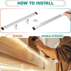 Under Cabinet LED Bar 12inch, Single Counter Light - Image 3
