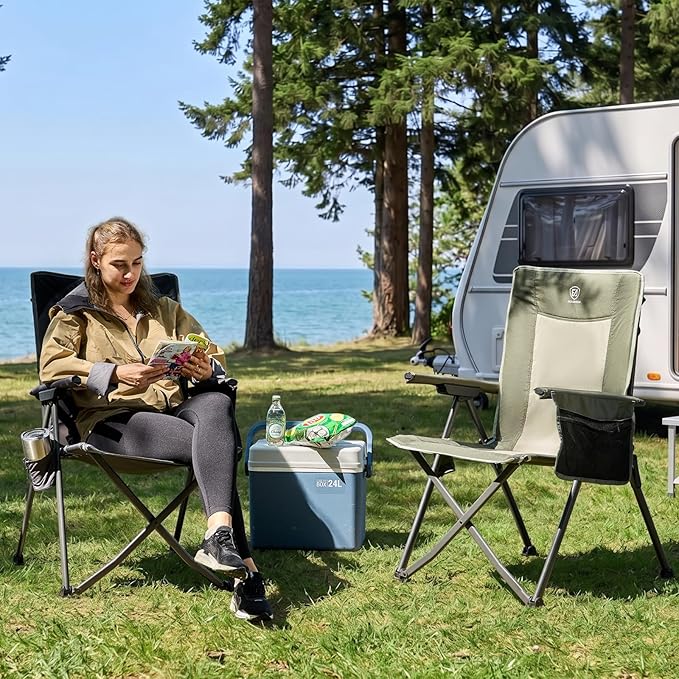EVER ADVANCED Reclining Camping Chairs - Image 2
