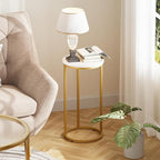 C Shaped End Table, Couch Side Tables - Image 7