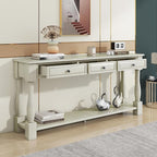 Knocbel 64 Inch Long Antique Entry Console Table - Image 7