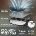 ELABEST Mesh Office Chair, Ergonomic Computer Desk Chair, Sturdy Task Chair- - Image 6