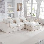 Boneless Couch Sectional Cloud Couch 102.3'' Oversized Modular Sectional Sofa - Image 6