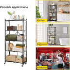 BRIAN & DANY 5-Tier Foldable Storage Shelves - Image 5