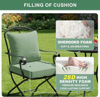 Summsun Outdoor Cushions for Patio Furniture, Double-Sided Waterproof Backrest - Image 4