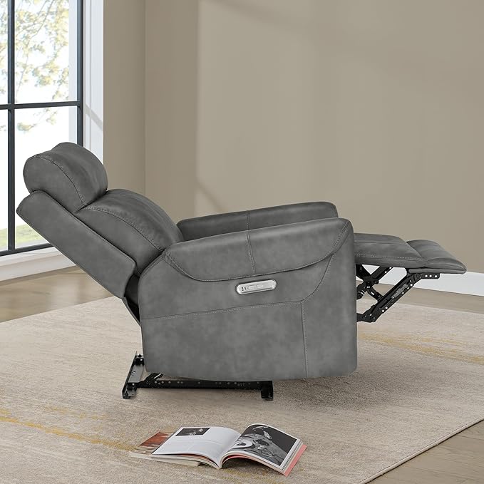 KISLOT Leather Recliner Chair for Adults Wall Hugger RV Recliner - Image 2