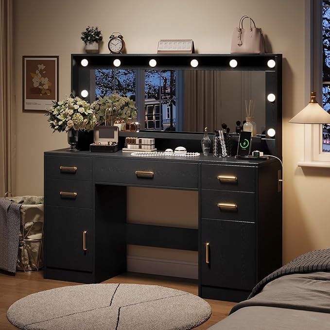 TOKSOM 44.8" Large Vanity Desk - Image 6