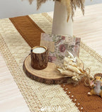 FEXIA Boho Table Runner 48 Inches Long Macrame Summer Decor Coffee Table Cover - Image 4