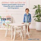 ECR4Kids Bentwood Table and Curved Back Chair Set, Kids Furniture - Image 3