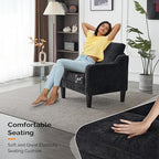 VINGLI Mid Century Modern Accent Chairs - Image 4