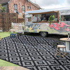 SAND MINE Waterproof Outdoor Rug 10x20 ft, Plastic Reversible Rug, Modern Area - Image 7