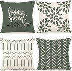 YCOLL Pillow Covers 16x16 Set of 4, Modern Sofa Throw Pillow Cover, Decorative by PillowCoversExpert