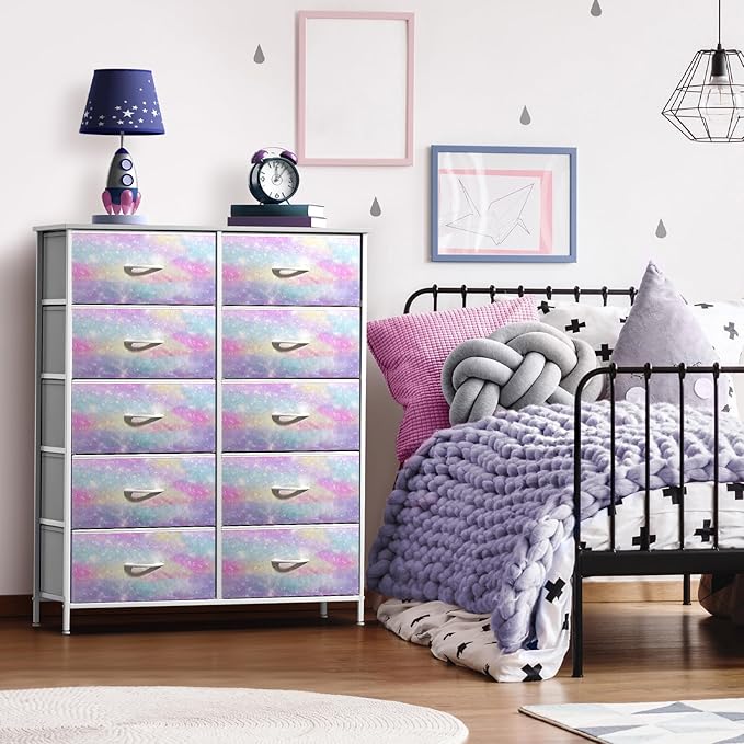 Sorbus Kids Dresser with 10 Drawers - Image 2