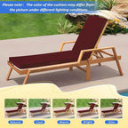 Basic Beyond Chaise Lounge Cushions Outdoor, 3-Layer Waterproof Outdoor - Image 6