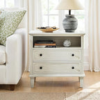 HULALA HOME Farmhouse End Table by HULALAHOME
