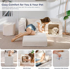 MAXYOYO Folding Sofa Couch, Convertible Floor Sofa - Image 7