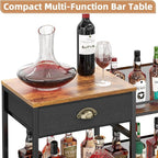 Jakyitvi Liquor Cabinet Bar for Home - Image 4