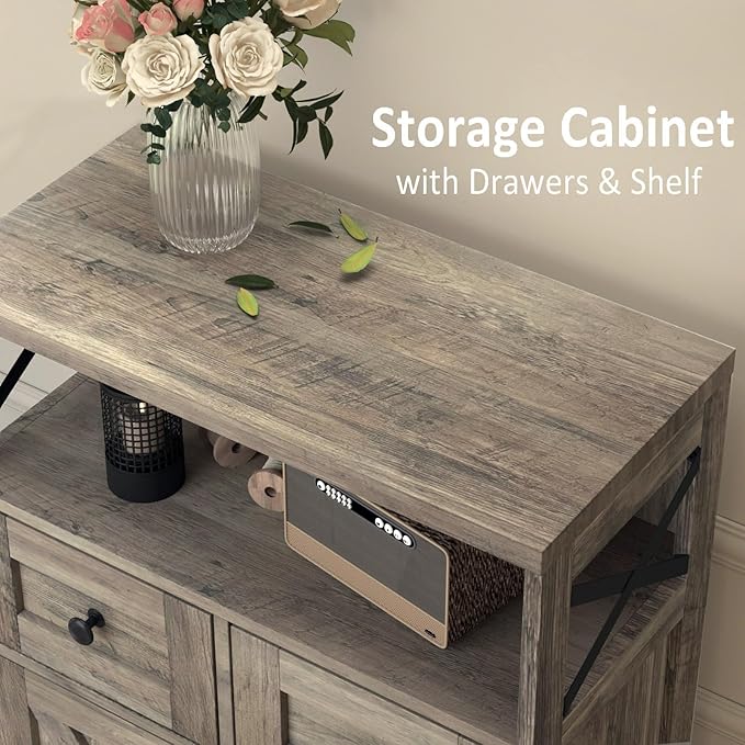 Befrases Farmhouse Storage Cabinet - Image 6
