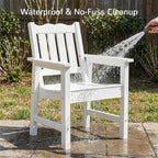 Stoog 3 Pieces All-Weather Patio Furniture Set, Include 2 Outdoor Chairs and 1 - Image 8