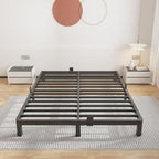 ROIL 4 inch King Size Bed Frame Metal Platform No Box Spring Needed - Image 9