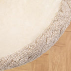 Plush Multi-Functional Ottoman Pouf – Ergonomic Ottoman Foot Rest - Image 9