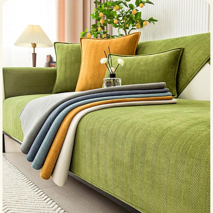 Funny Fuzzy Couch Cover, Chenille Couch Furniture Protector, Funny Fuzzy Couch - Image 3