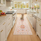 RELEANY Area Rugs 2'x5' Runner Rug Non Slip Washable - Image 2