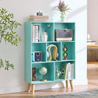 LEYAOYAO 7 Cube Bookshelf 3-Tier Bookcase - Image 7