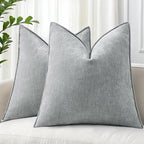 decorUhome Summer Couch Euro Sham Throw Pillow Covers 22x22 Set of 2, by decorUhome