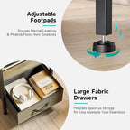 Lazzanto Night Stand with Charger Station - Image 7
