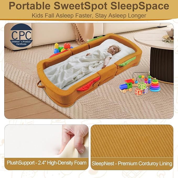 Toddler Travel Bed Sandwich Style - Image 5