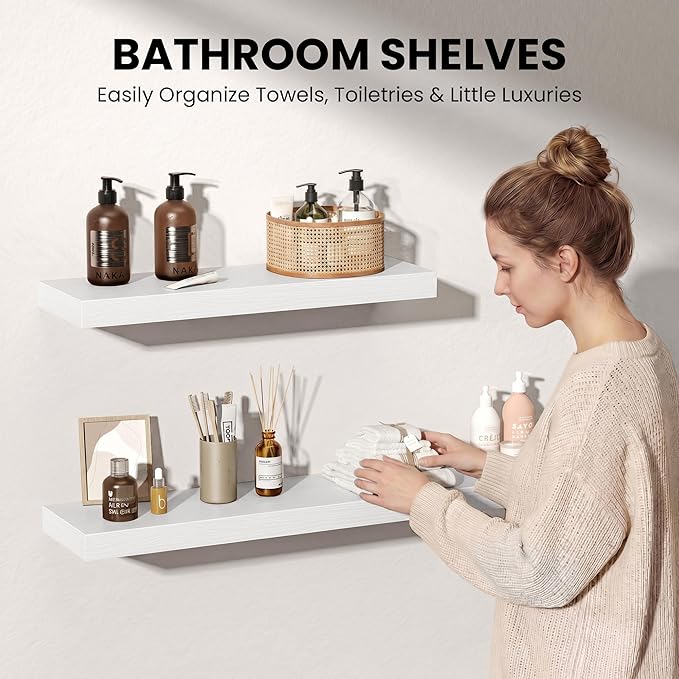 Fun Memories 67Inch Long Floating Shelves, 8 Inch Deep Shelves - Image 7