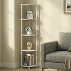 Furinno Turn-N-Tube Storage Shelves, 5-Tier Open Frame Book Shelf, Standing - Image 2