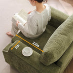 Oversized Accent Chair with Seat Storage, Comfy Living Room Chairs with Armrest - Image 4
