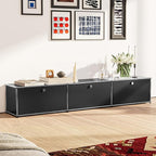 Modern Storage Cabinet Sideboard Versatile Free-Standing Organizer Cabinets - Image 2
