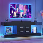 Bestier Modern 60 Inch TV Stand - Image 5