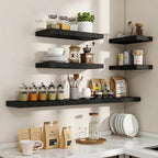 Acovy 24 Inch Floating Shelves, Wooden Shelves - Image 7