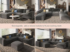 EASE MOOSE Oversized Modular Sectional Sofa, Extra Large L Shape Sectional - Image 5