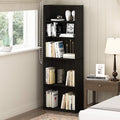 Furinno Jaya Book Shelf, 5-Tier Bookshelf, Tall Standing Bookcase by Furinno-FitsYourSpaceFitsYourBudget