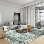10x14 Area Rugs Washable Rug: Modern Abstract Living Room Rug Soft Anti-Skid - Image 5