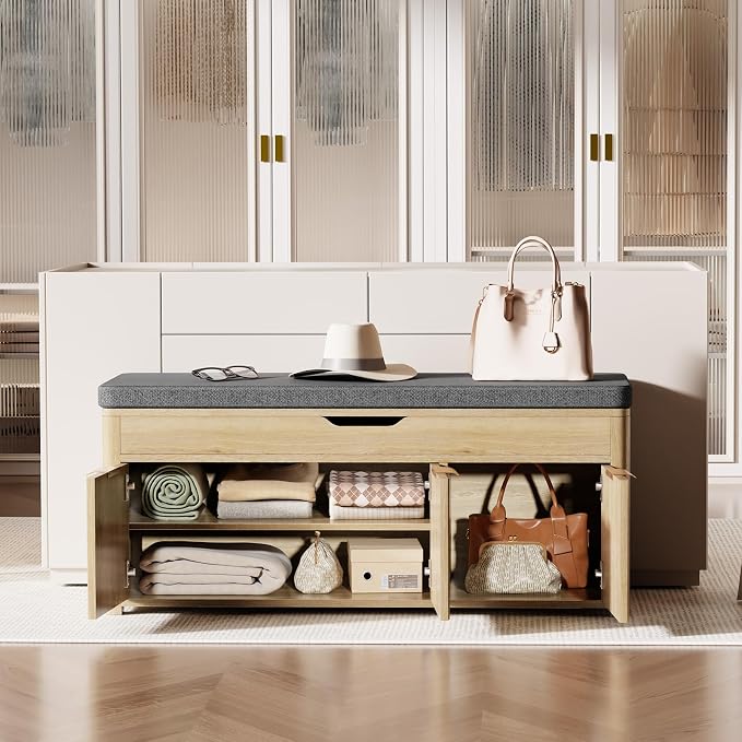 Shoe Bench with Storage - Image 9